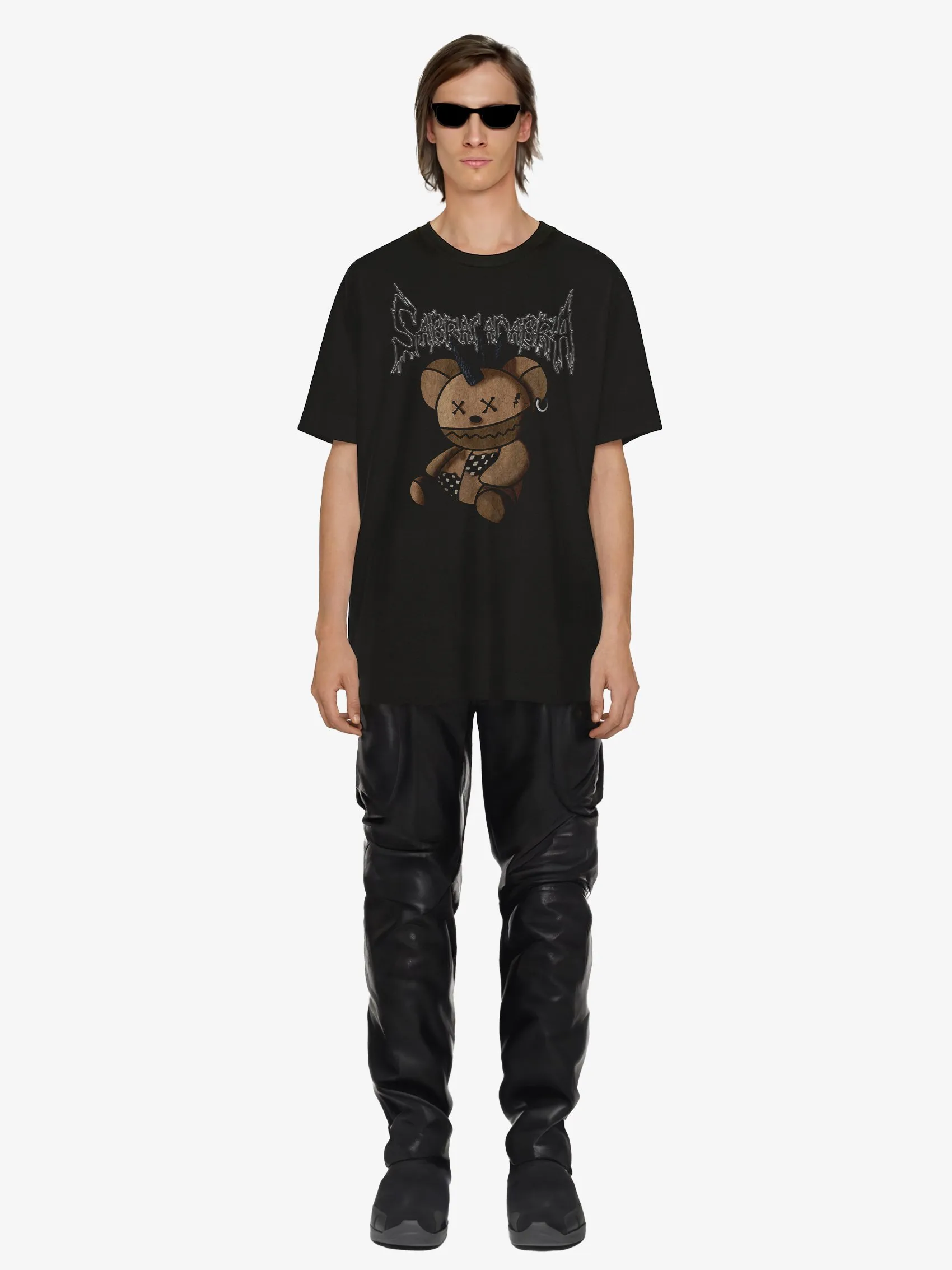 Mr. Punk Printed Oversized T-Shirt