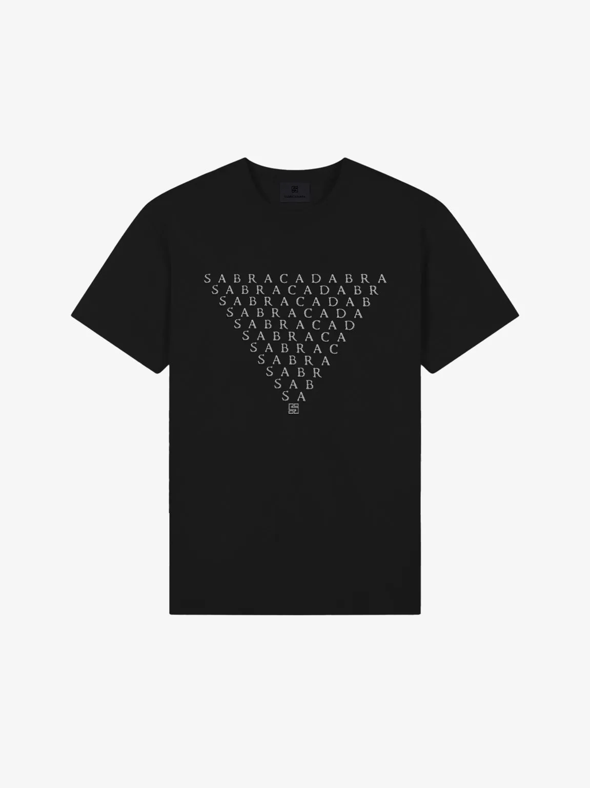 Sabracadabra Amulet Embroidered Oversized T-Shirt