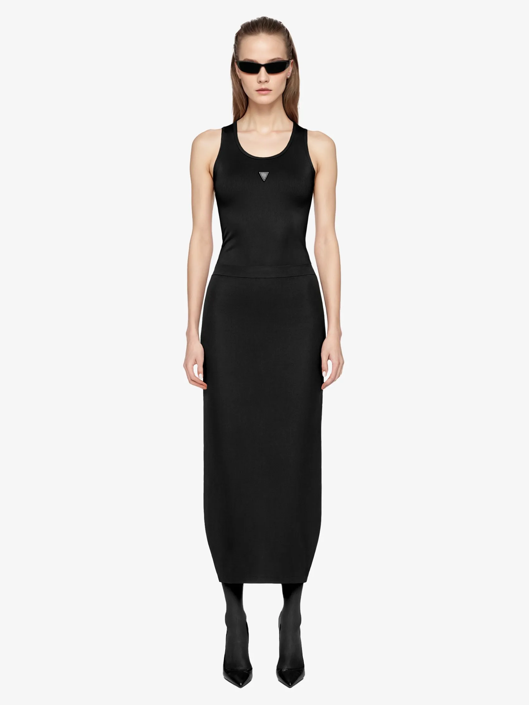 Slim-Fit Tank Top In Cotton Jersey