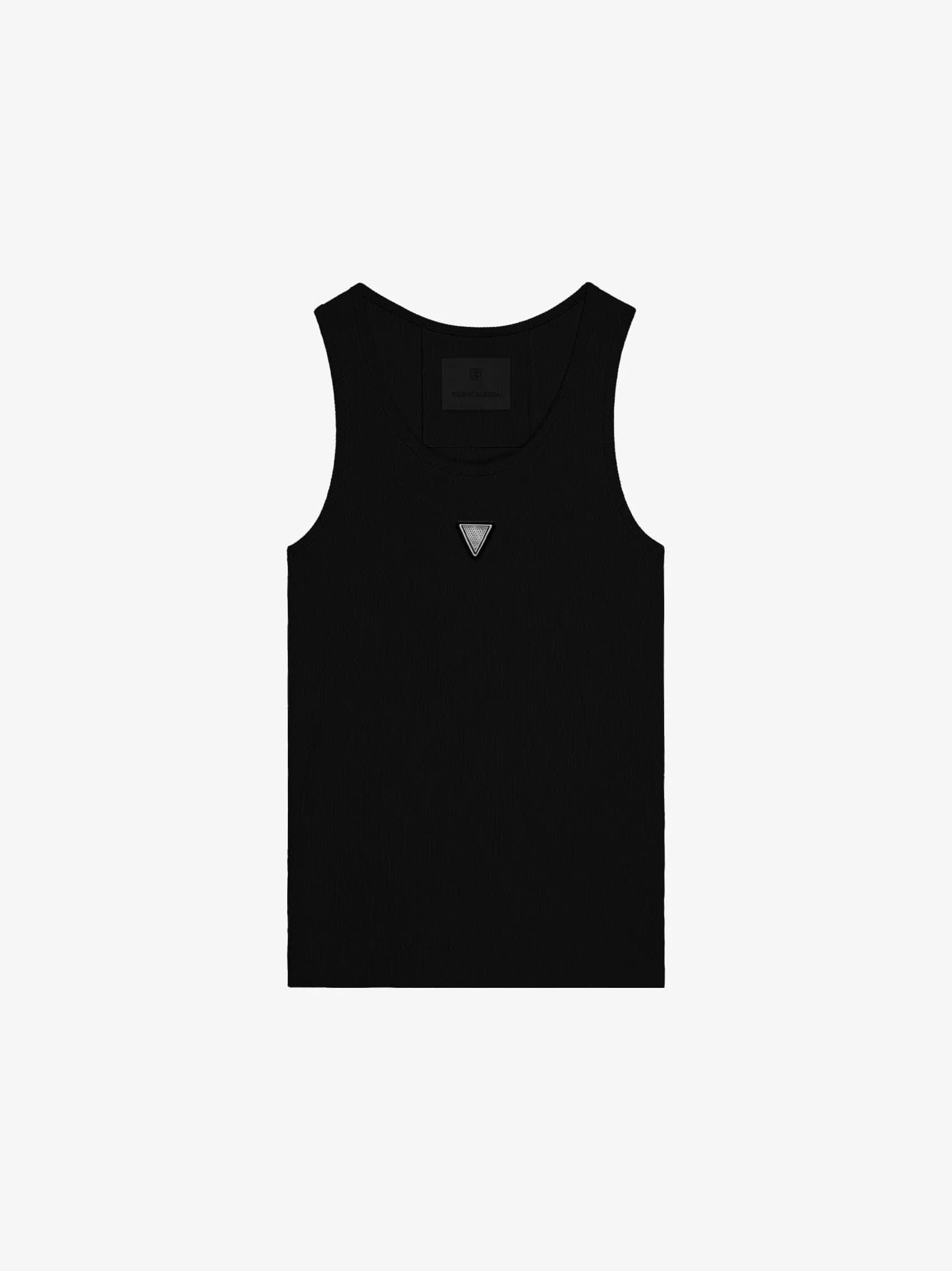 Slim-Fit Tank Top In Cotton Jersey