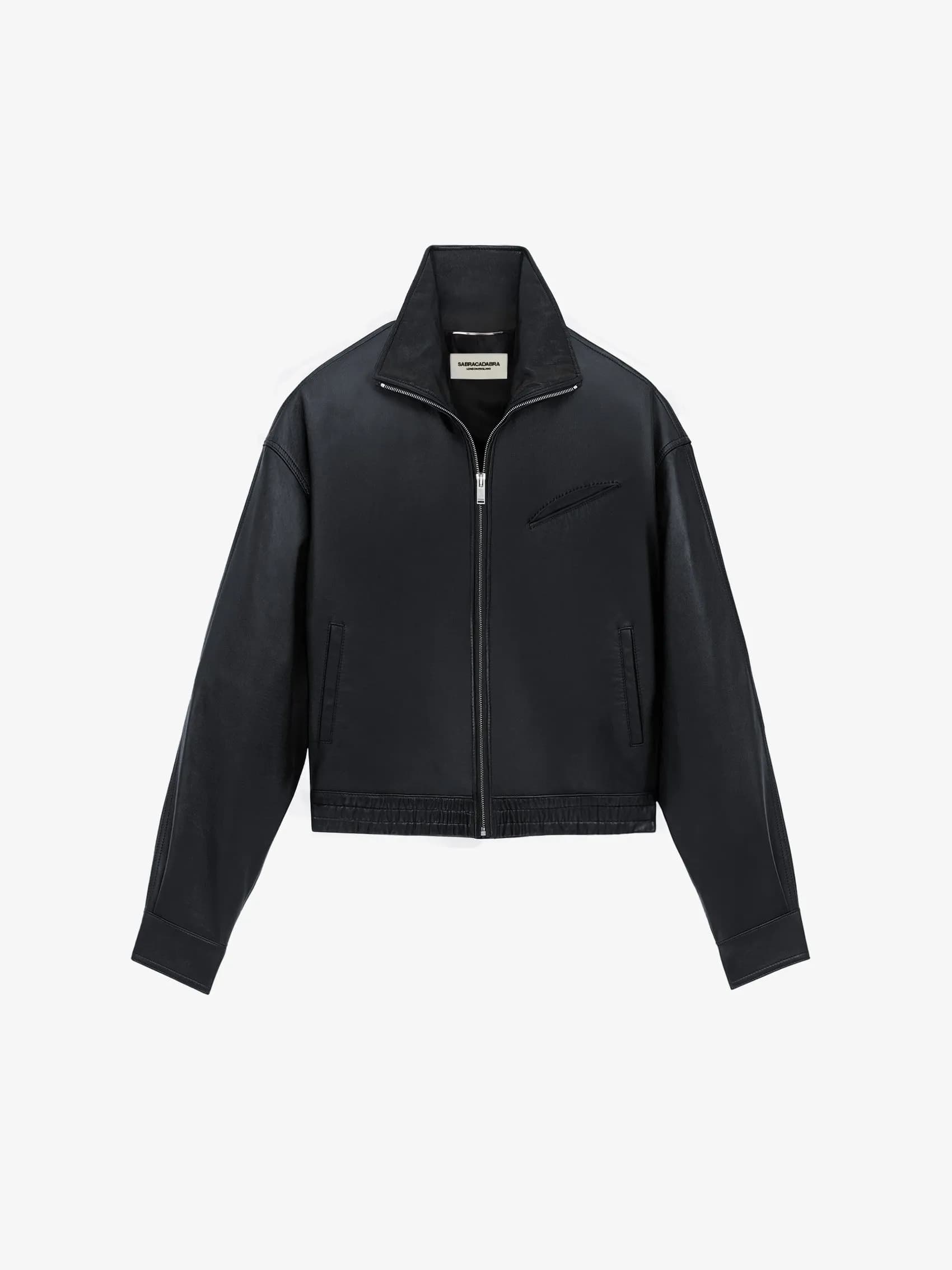 Zip-Up Jacket In Lambskin