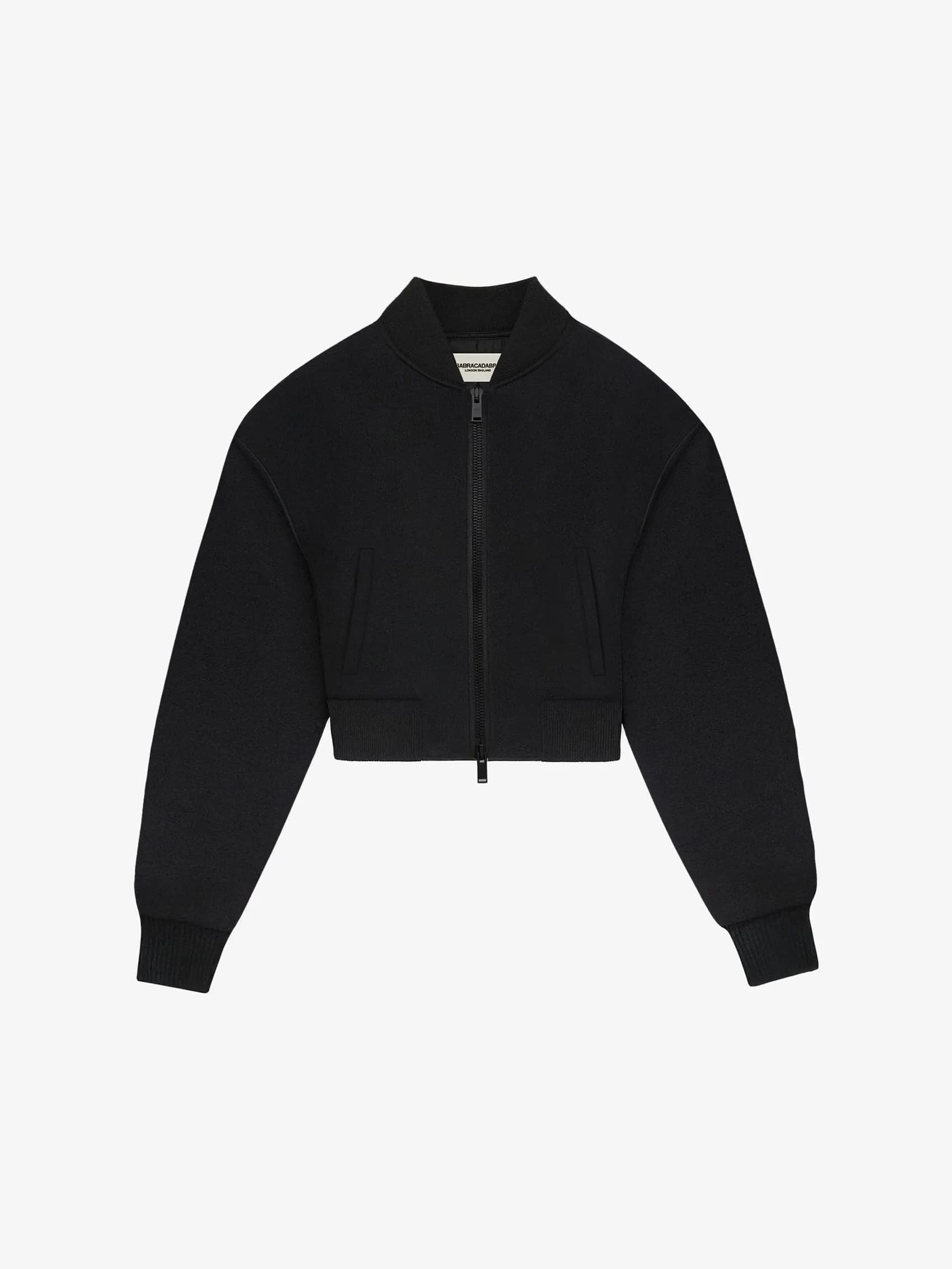 Bomber Jacket In Wool