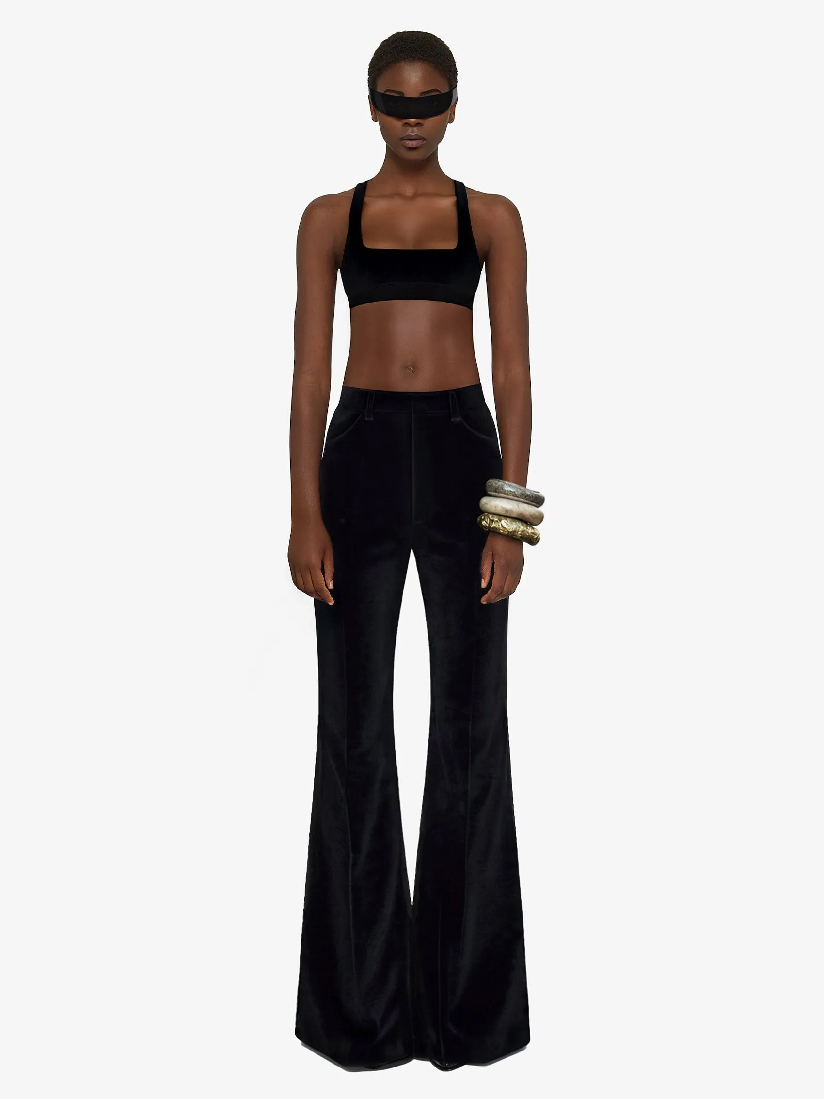 Bralette In Stretch Velvet