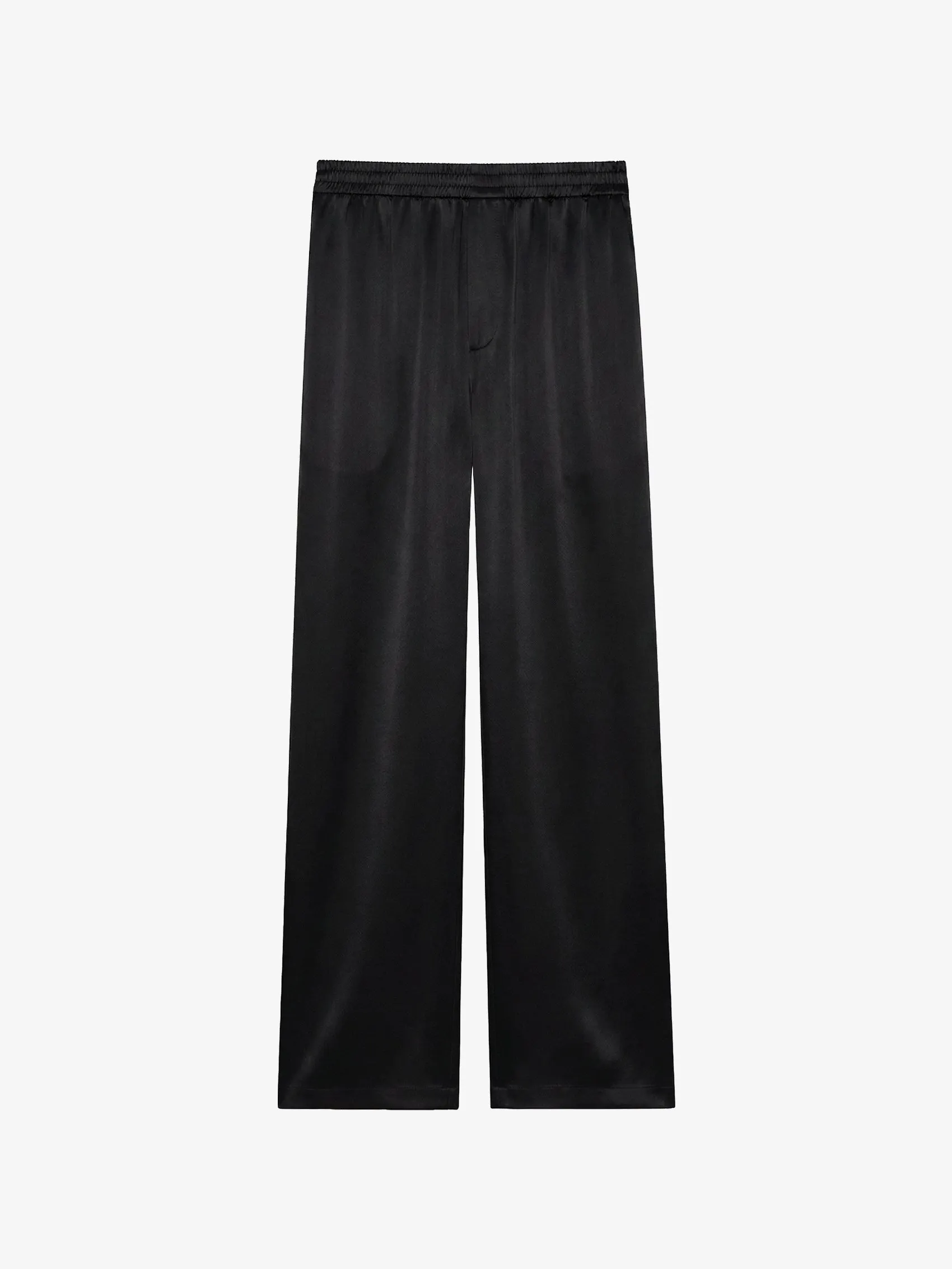Pants in Silk Satin