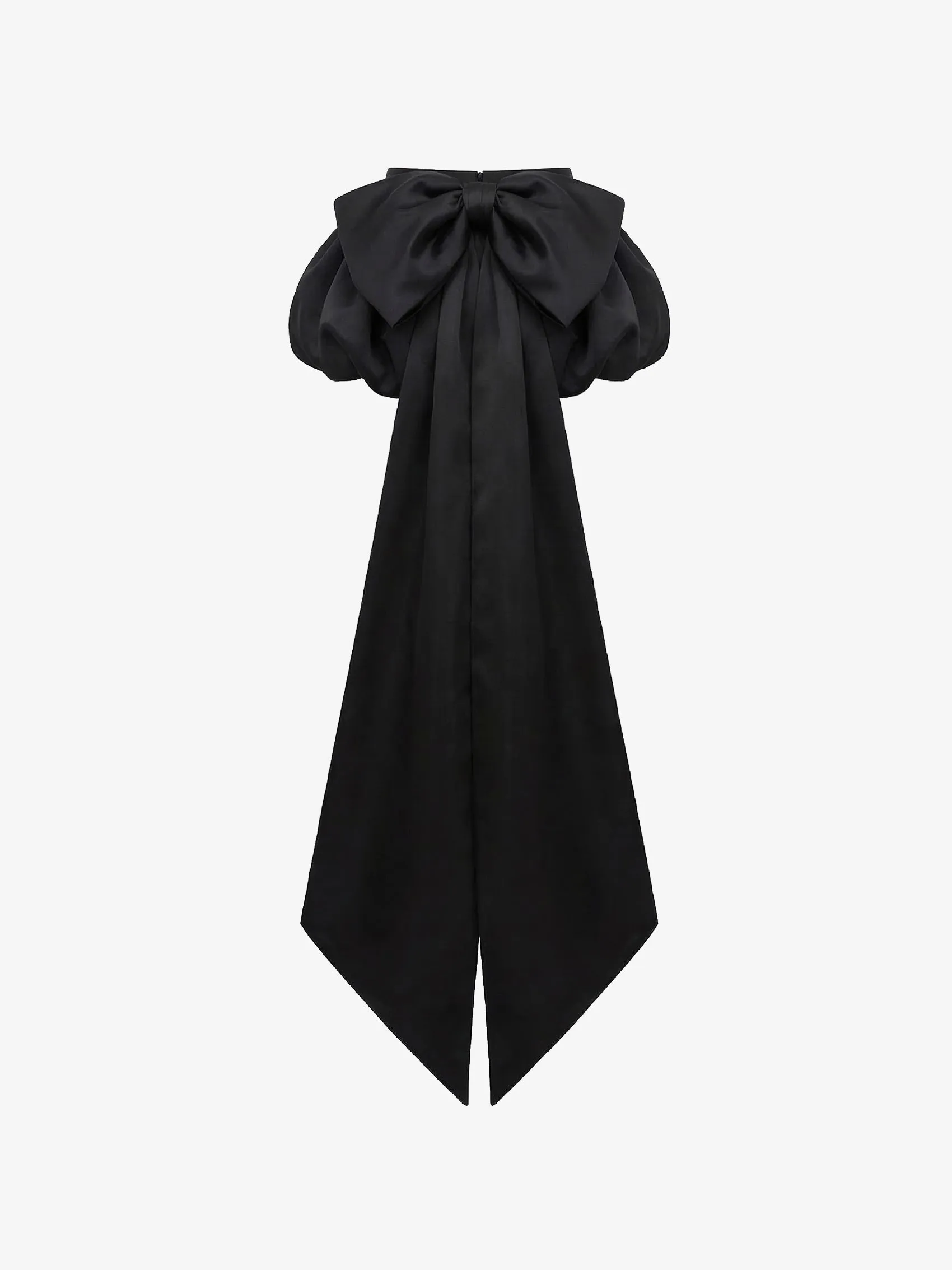 Balloon Mini Skirt in Silk Gazar
