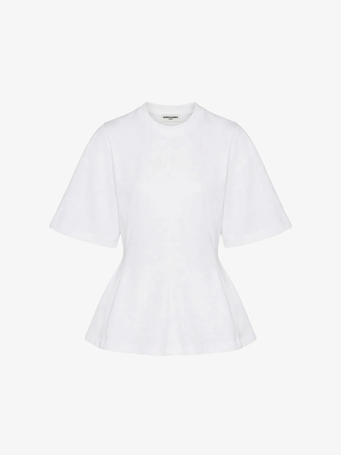 Cinched T-Shirt in Cotton Jersey